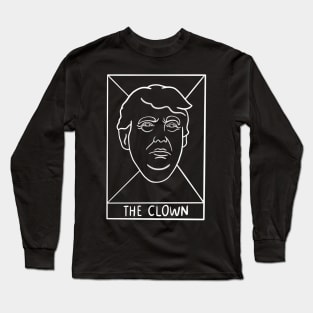 Tarot Donald Trump - The Clown Long Sleeve T-Shirt